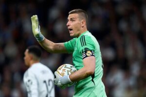 Лунін став капітаном на матч Реала