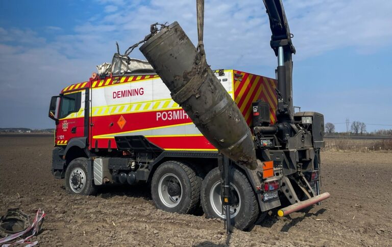 На Київщині знову знайшли бойову частину Кинджала