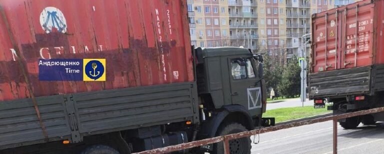 Росія доставляє “таємничі” контейнери з Ростова до Бердянська – Андрющенко
