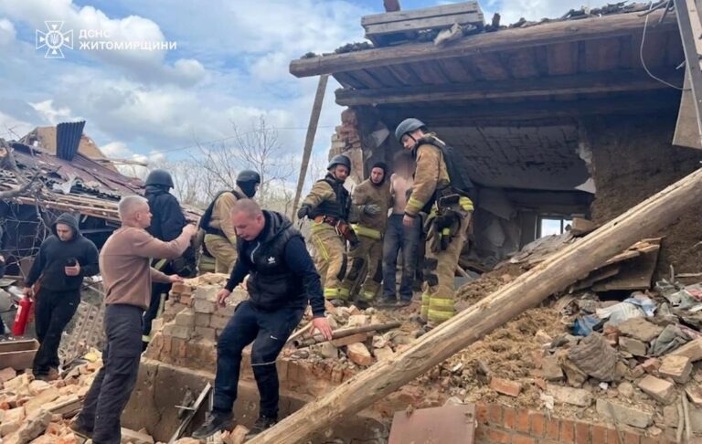 Росіяни знищили цілу вулицю на Житомирщині