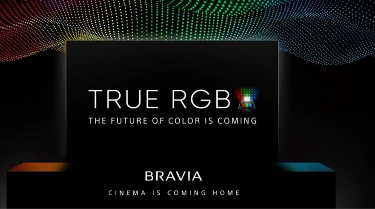 Sony анонсувала телевізори з новою технологією True RGB