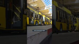 «Київпастранс» продовжує оновлювати транспорт: у ТРЕД № 1 ремонтують 5-й від початку року тролейбуса