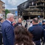 Іноземні дипломати відвідали місця ударів у Києві