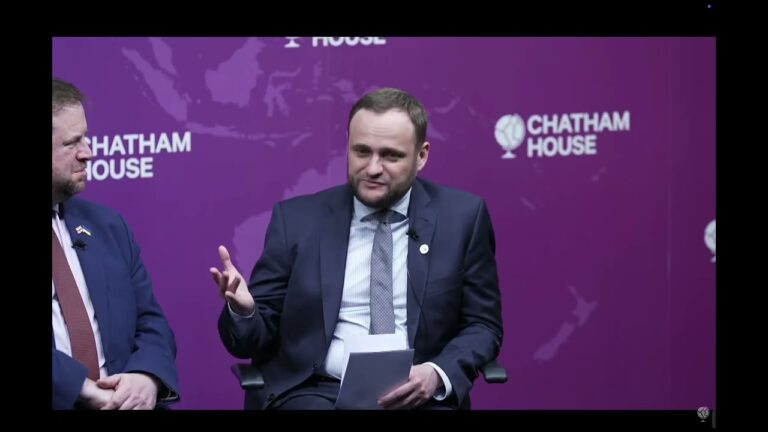 Олексій Кулеба взяв участь у конференції Chatham House та ЄБРР