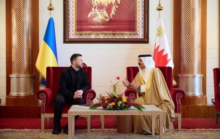 Зеленський проводить переговори в Бахрейні