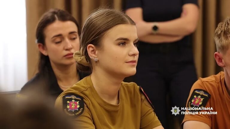 Учасники юнацького патріотичного руху «Байда» зустрілися з Головою Національної поліції України