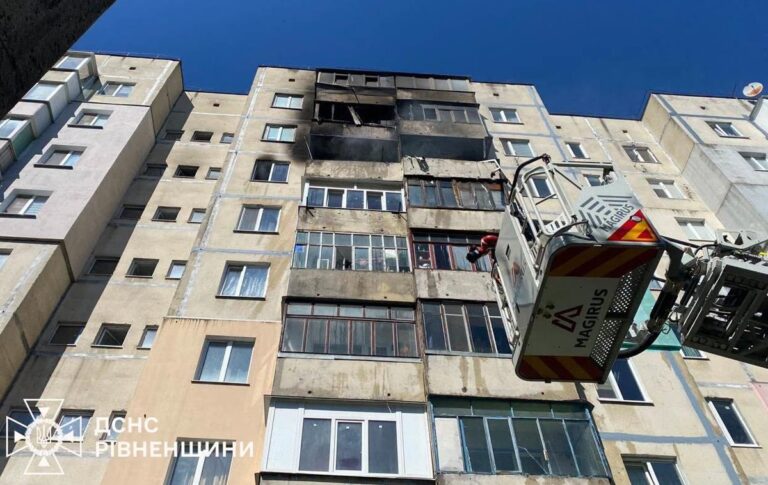 У Рівному під час пожежі загинула дитина, ще троє госпіталізовані