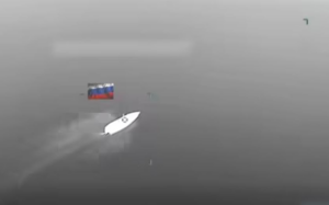 ВМС знищили катер росіян на Тендрівській косі