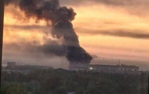 Під Москвою після атаки горять склад і нафтобаза