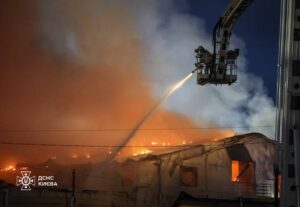 Ракетна атака РФ на Київ: у ДСНС показали наслідки