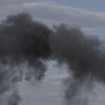 Російський дрон впав і вибухнув біля газорозподільної станції у Києві