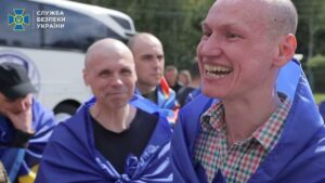 СБУ показала ексклюзивне відео з обміну полоненими 19 серпня