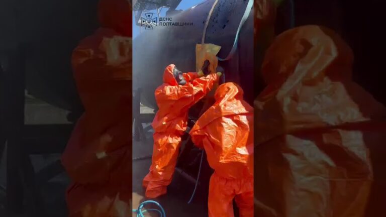 НЕ допустили поширення небезпечної хімічної речовини на Полтавщині