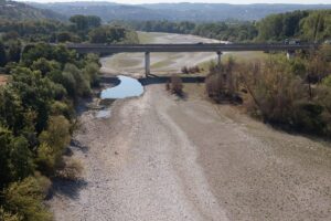 У Німеччині рівень води в Рейні оновив рекордний мінімум