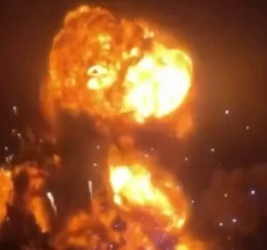 Вибухи під Києвом: з&rsquo;явилися нові відео